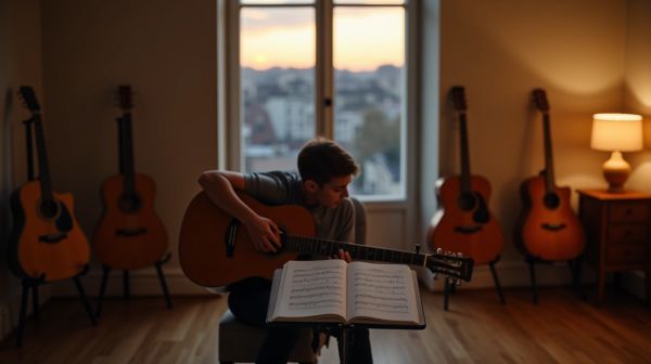 Pourquoi choisir des cours de guitare à Clermont-Ferrand pour progresser ?